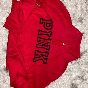 PINK pullover sweatshirt